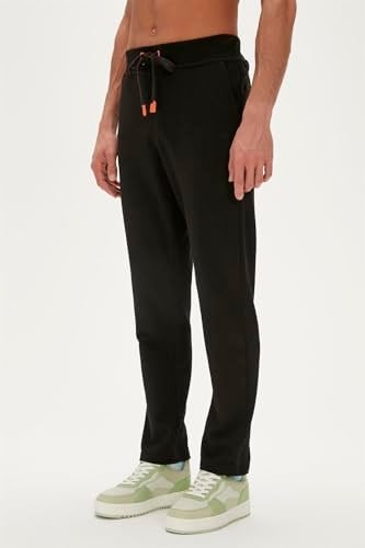 Bad Bear 23.02.14.001 Plain Sweatpants Siyah Erkek Eşofman Altı
