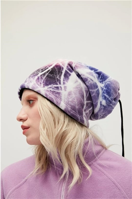 Bad Bear Equınox Warmer Bandanna Purple