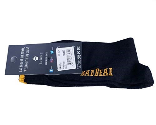 Bad Bear Erkek Uzun Çorap 19.02.02.001 SİYAH ONE SİZE
