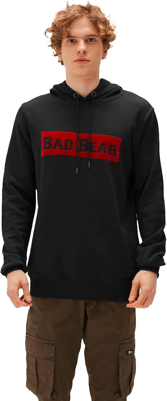 Bad Bear FLOG HOODIE SİYAH Erkek Sweatshirt
