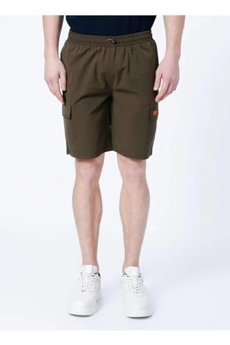 Bad Bear Normal Bel Baskılı Haki Erkek Kargo Şort - 22.01.11.001 Albany Short XL