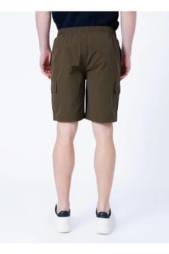 Bad Bear Normal Bel Baskılı Haki Erkek Kargo Şort - 22.01.11.001 Albany Short XL