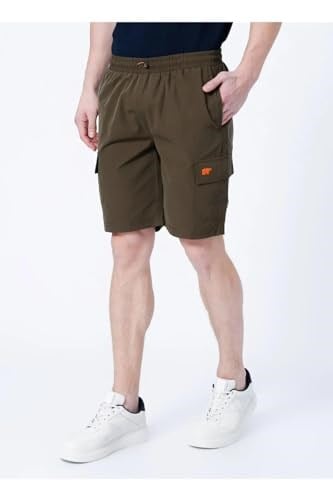 Bad Bear Normal Bel Baskılı Haki Erkek Kargo Şort - 22.01.11.001 Albany Short XL