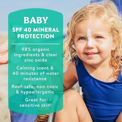 Badger Bebek Güneş Kremi SPF40 87 ml
