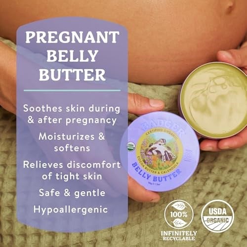 Badger Belly Butter Karın Bölgesi Nemlendirici Krem 56g