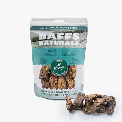 Baffs Naturals Dana Mini Et Çubuğu 100% Doğal Köpek Ödül Maması 100 gr (100 Gr x 1 Adet)