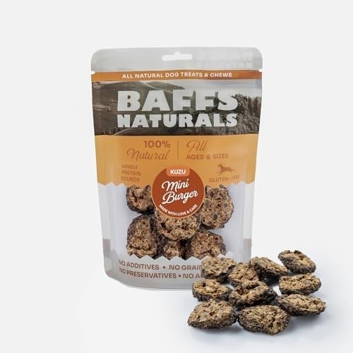 Baffs Naturals Kuzu Mini Burger 100% Doğal Köpek Ödül Maması 100 gr (100 Gr x 1 Adet)