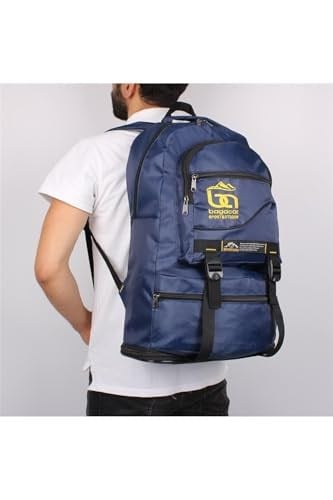 Bagacar Laci Körüklü Dağcı Sırt Çantası 65 Litre Kapasiteli Kamp Çantası