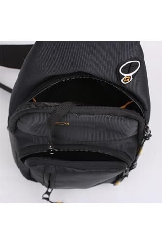 Bagacar Mega Model 1007 Siyah Unisex Body Bag Omuz Çantası