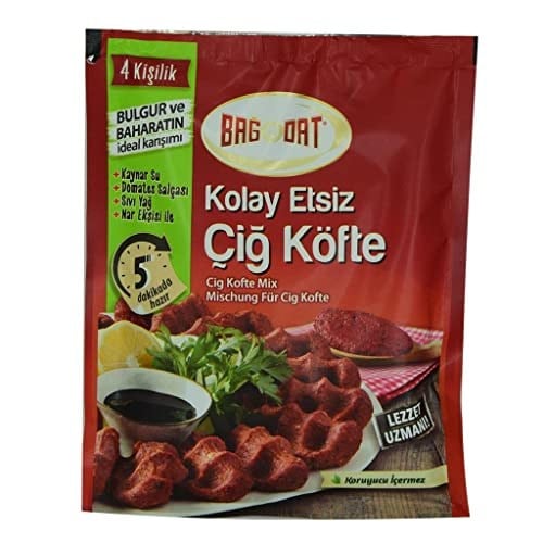 Bağdat 120 gr Kolay Etsiz Çiğ Köfte