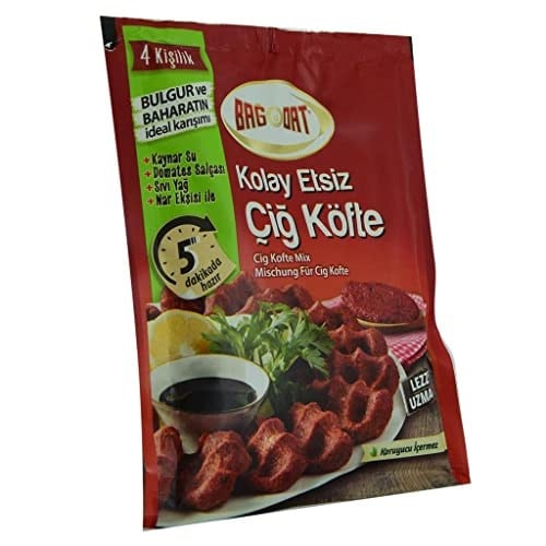 Bağdat 120 gr Kolay Etsiz Çiğ Köfte