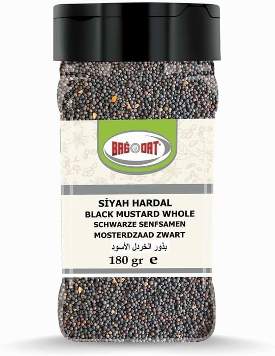 Bağdat Siyah Hardal Tane 180 Gr.