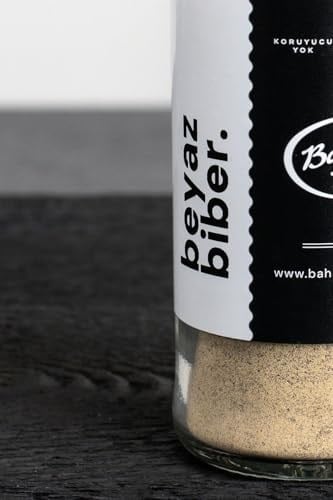 Baharat Dükkanı Beyaz Biber (öğütülmüş) 60gr (cam)