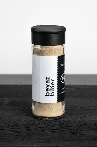 Baharat Dükkanı Beyaz Biber (öğütülmüş) 60gr (cam)