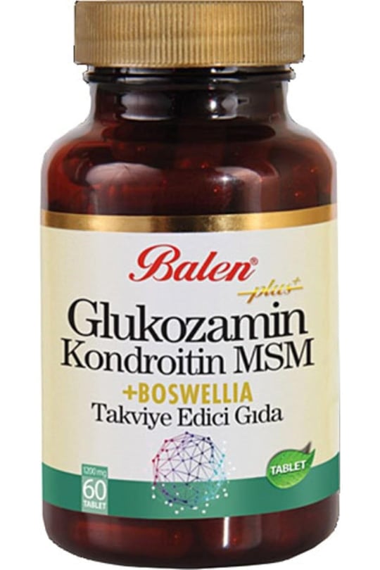 Balen Glukozamin & Kondroitin & MSM & Boswellia 60 Tablet