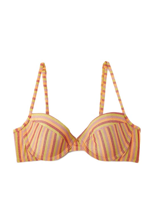 Balenli Bikini Üstü Kaplı Simli