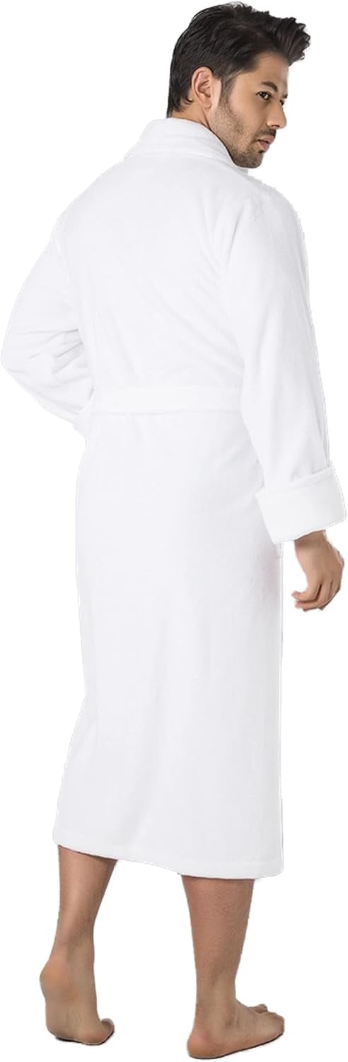 Bambo cotton Erkek Bornozu Beyaz 3XL
