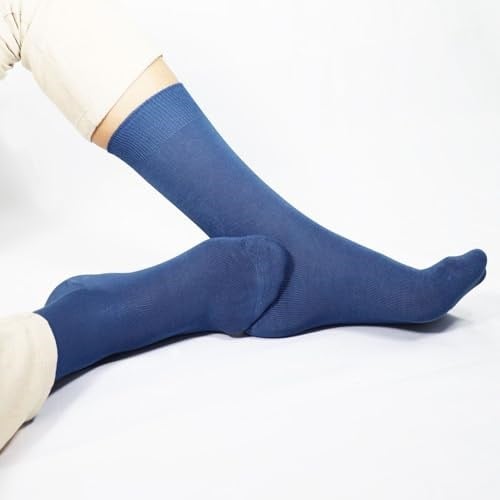 Bambu Erkek Çorap Klasik Soket Düz Uzun Yazlık Dikişsiz 5li Kutulu Premium Set Yeni Trend 40-44