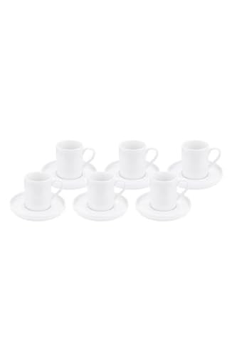 Bambum Aden - 6 Kişilik Kahve Fincan Takımı 12X12X7,5