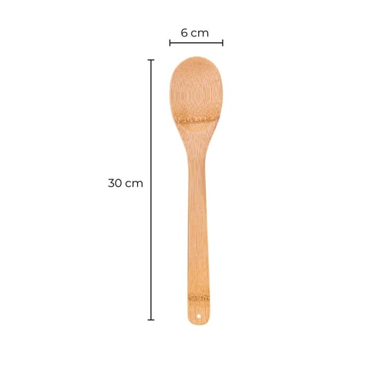 Bambum Ravili - 4lü Servis Maşa Spatula Kaşık Seti