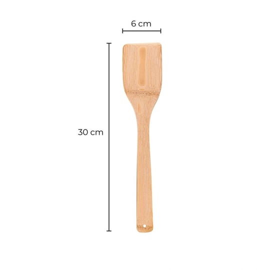 Bambum Ravili - 4lü Servis Maşa Spatula Kaşık Seti