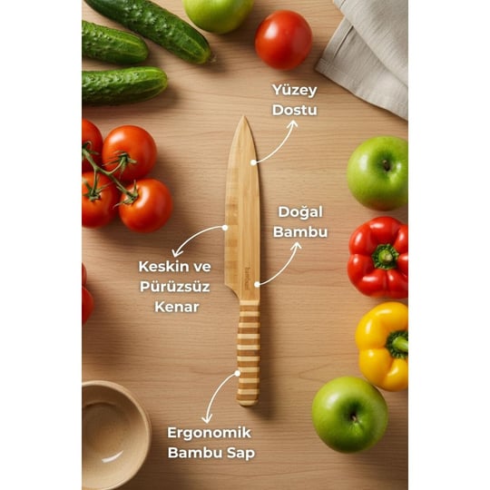 Bambum Salata Bıçağı Bbcd08