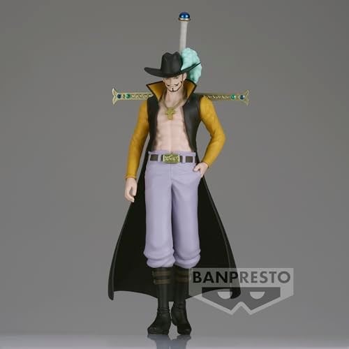 Bandai Banpresto One Piece The Shukko Dracule Mihawk Figürü