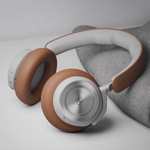 BANG & OLUFSEN Beoplay HX - Kablosuz Kulak Üstü Kulaklık - Adaptif Gürültü Engelleme, Konforlu Kulak Pedleri, Hafif Tasarım, 35 Saat Batarya Süresi - Kahverengi
