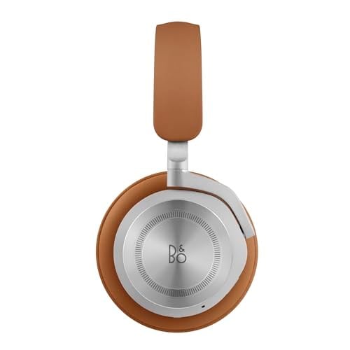 BANG & OLUFSEN Beoplay HX - Kablosuz Kulak Üstü Kulaklık - Adaptif Gürültü Engelleme, Konforlu Kulak Pedleri, Hafif Tasarım, 35 Saat Batarya Süresi - Kahverengi
