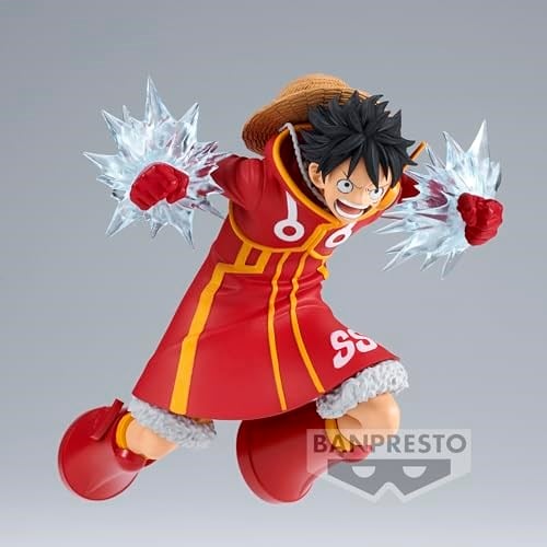 Banpresto One Piece Heykeli Maymun D Luffy Egghead Savaş Kayıt Koleksiyonu - Çok Renkli - 14 cm