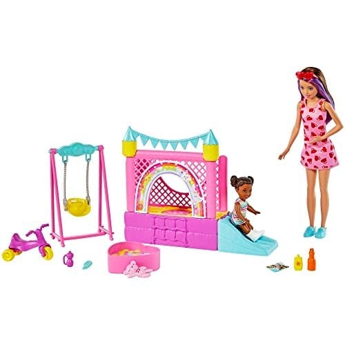 Barbie Bebek Bakıcısı Skipper Oyun Evi Seti, 3 yaş ve üzeri, HHB67