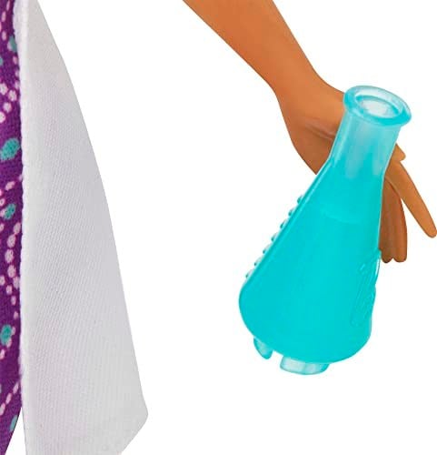 Barbie® Bilim Laboratuarı Oyun Seti, Barbie® Bilim Laboratuvarı oyun seti, 2 bebek, laboratuvar tezgahı ve 10dan fazla aksesuar, HJY95