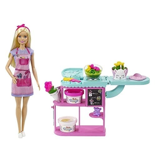 Barbie Çiçekçi Bebek ve Oyun Seti, 3 yaş ve üzeri, GTN58