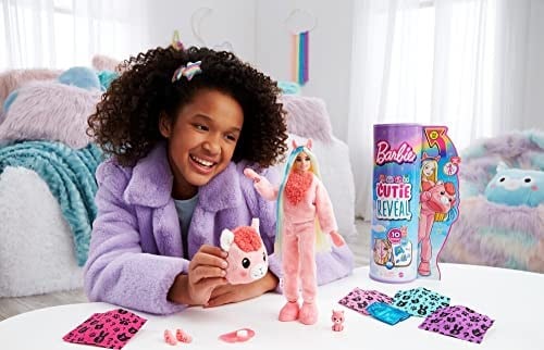 Barbie Cutie Reveal Bebekler 2. Seri Parti Laması
