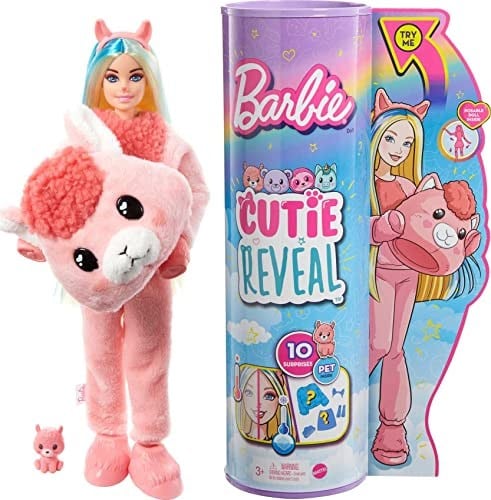 Barbie Cutie Reveal Bebekler 2. Seri Parti Laması