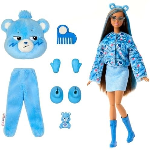 Barbie Cutie Reveal Sevimli Ayıcıklar Serisi JCN93 - Mavi
