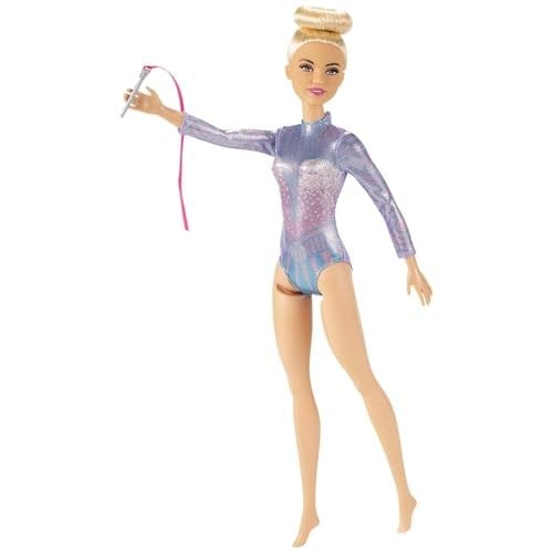 BARBIE RİTMİK JİMNASTİKÇİ (SARI SAÇLI) BEBEK Barbie Ritmik Jimnastikçi, Sarı Saçlı Bebek GTN65 GTN65