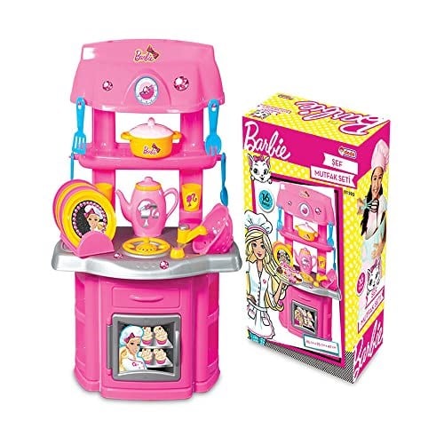 Barbie Şef Mutfak Set Renkli 3+