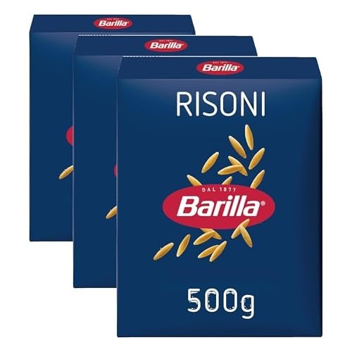 Barilla Arpa Şehriye (Risoni) 500 g. (3 paketi)