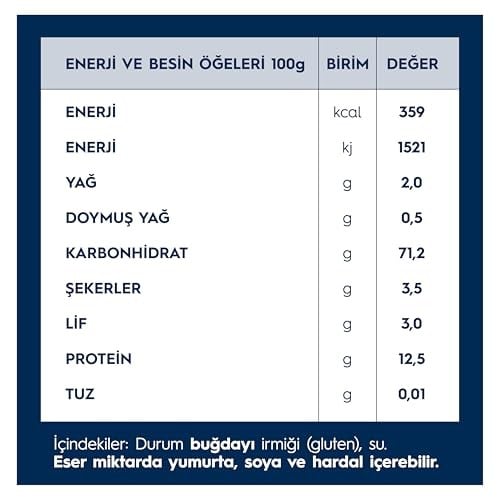 Barilla İnce Uzun (Sedani Rigati) Makarna 500 g.