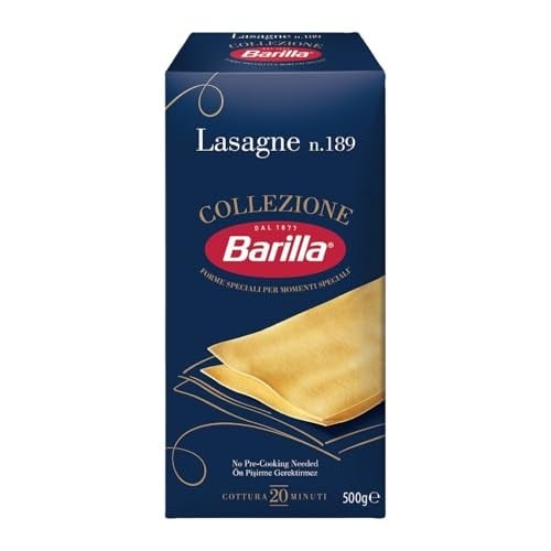 Barilla Lazanya/Lasagne Makarna, 500 Gr x 2 Paket