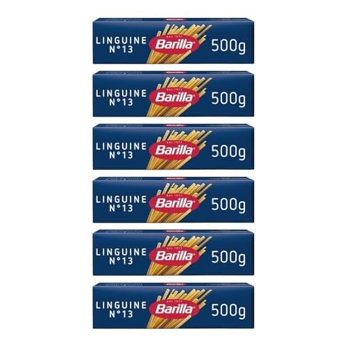 Barilla Linguine Yassı Spagetti, 500 G, 6lı Paket