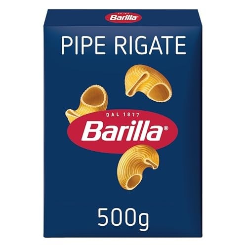 Barilla Mantı Makarna (Pipe Rigate) 500 g.