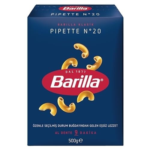 Barilla Pipette (Bukle) Makarna 500 g.