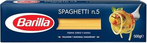 Barilla Spagetti (Spaghetti) Makarna No.5 (500 Gr)