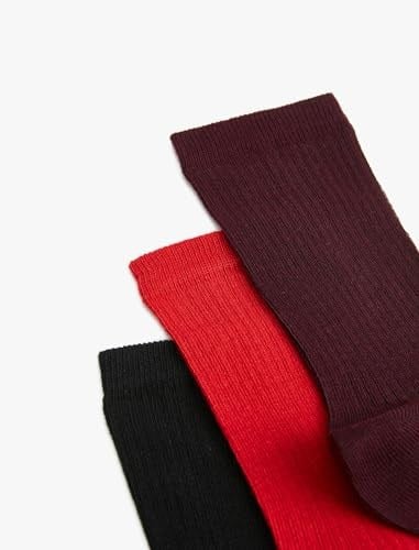 Basic 3lü Soket Çorap Seti Çok Renkli