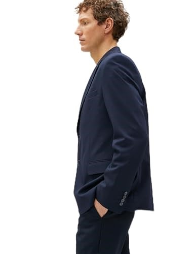 Basic Blazer Ceket Dikiş Detaylı Düğmeli Cepli