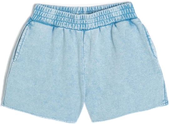 Basic Mini Şort Beli Lastikli Cepli Pamuklu
