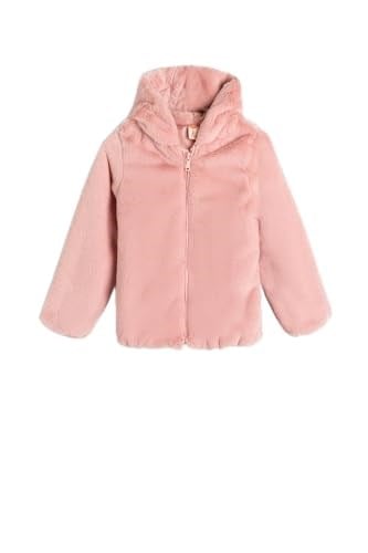 Basic Peluş Ceket Kapşonlu Uzun Kollu Fermuarlı