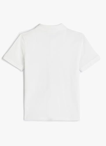 Basic Polo Yaka Tişört Kısa Kollu Pamuklu